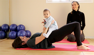 pilates con tu bebé
